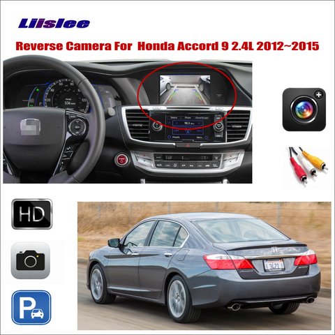 Car Reverse Rear View Camera For Honda Accord 9 2.4L 2016 2017 2022 Accessories Connect Original Screen Auto Praking CAM ► Photo 1/6