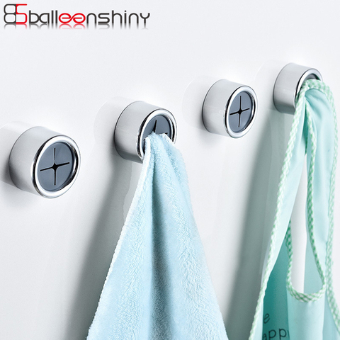 BalleenShiny 2pcs/set Creative Towel Storage Racks Hanger Adhesive Rag Dishcloth Holder Kitchen Rag Cleaning Tools Neaten Hook ► Photo 1/6