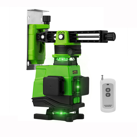 4D 16 Lines Green Laser Level 360 IE16 Pendulum Lock Auto Self-leveling Cross Line Osram Laser Tube ► Photo 1/6