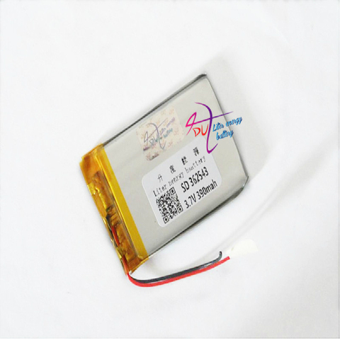 [SD] 362543 3.7V 390mAH Polymer lithium ion / Li-ion battery for TOY,POWER BANK,GPS,mp3,mp4,cell phone,speaker ► Photo 1/3