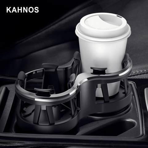 Car Drink Holder Double Hole Beverage Holder Car Drink Bottle Cup Holder Water Bottle Mount Stand Coffee Drinks Car Accessories ► Photo 1/6
