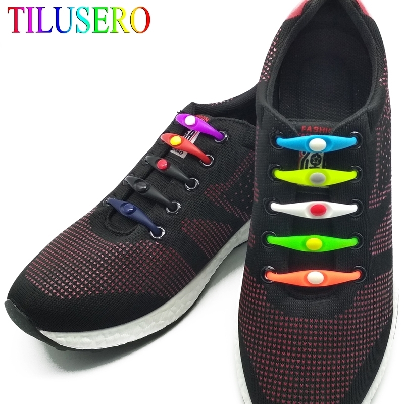 12 pcs/lot New No Tie Silicone Shoe Laces Creative Elastic Shoelaces For  Unisex Lace All Sneaker Suitable for Women Men - Price history & Review |  AliExpress Seller - tilusero Minimalist life