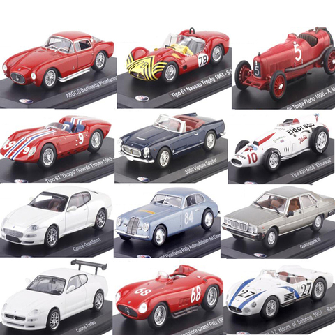 1:43 Scale Metal Alloy Classic Maseratis Racing Rally Car Model Diecast Vehicles Toys For Collection Display not for kids play ► Photo 1/6