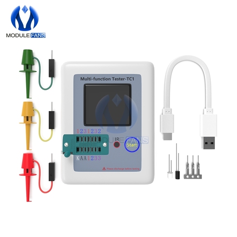 Multifunctional LCR-TC1 3.5 Inch 160X128 Colorful Display TFT Backlight Transistor Tester For Diode Triode Capacitor Resistor ► Photo 1/6