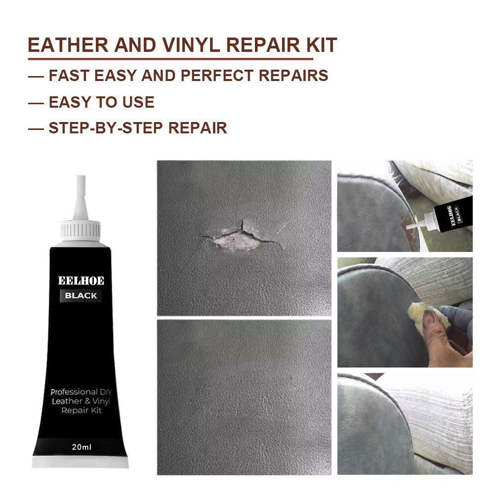 Liquid Skin Leather Repair Kit No Heat Leather Repair Tool Auto