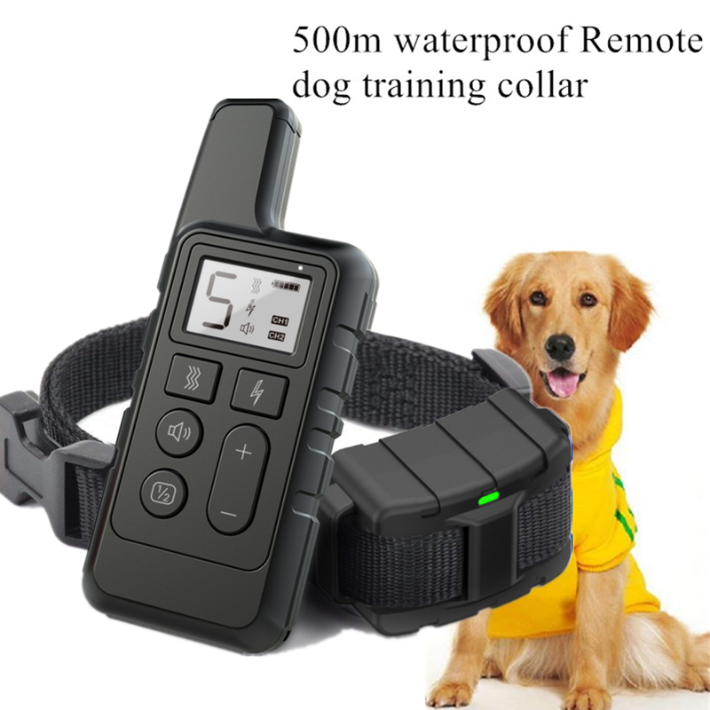 Petrainer 900B-1 Rechargeable Waterproof Remote 1000m Dog Electric Shock Collar
