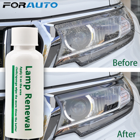 20/50ml Car Headlight Repair Liquid Lamp Retreading Agent Glitter Auto Polish Len Restoration car headlight restorer kit ► Photo 1/6
