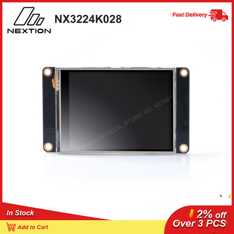 Nextion Enhanced NX3224K028 -  2.8'' HMI Intelligent Touch 5V Full-color Display USART TFT LCD Module ► Photo 1/6