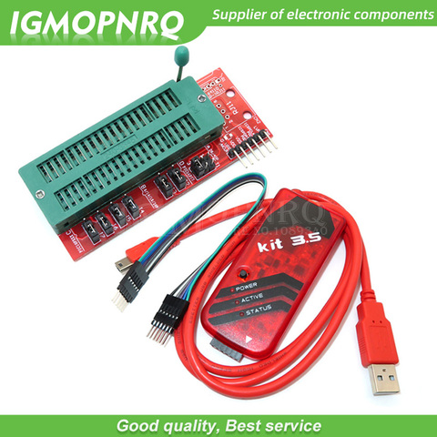 1set PICKIT3.5 Programmer + PIC ICD2 PICKit 2 PICKIT 3 Programming Adapter Universal Programmer Seat ► Photo 1/3