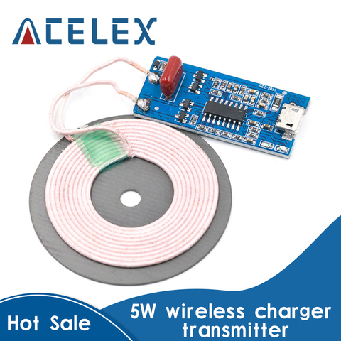 5V 1A wireless power supply/charging 5W wireless charger transmitter universal quick charge DIY Micro USB ► Photo 1/6
