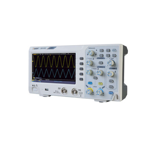 Owon SDS1022 Digital Oscilloscope 2 Channel 20Mhz Bandwidth 7'' Handheld LCD Display Portable Handheld USB Oscilloscopes ► Photo 1/6