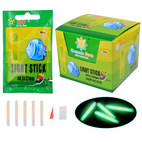 5/25/50 PCS Fishing Float Light Stick Fluorescent Lightstick Night Float  Rod Light Dark Glow Stick Useful Lots Fishing Tackle - Price history &  Review, AliExpress Seller - NPROYO Outdoor Store