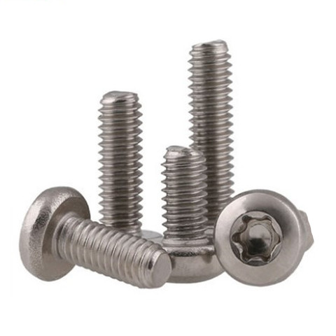 10/50pcs M1.6 M2 M2.5 M3 M4 M5 M6 304 Stainless Steel  GB2672 Torx Pan Head Screw Six-Lobe Round Head Machine Screws ► Photo 1/2