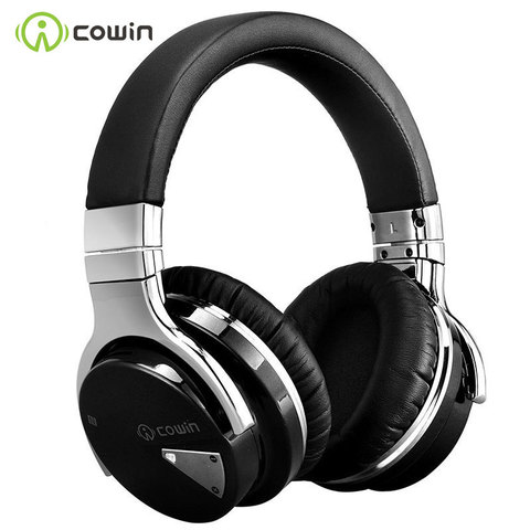 cowin E-7 bluetooth headphones wireless headset anc active noise cancelling headphone earphone over ear stereo deep bass casque ► Photo 1/6
