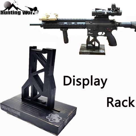 A Wooden Gun Rack : r/airsoft