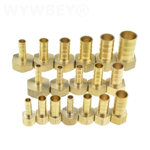 Brass Hose Fitting 4mm 6mm 8mm 10mm 19mm Barb Tail 1/8