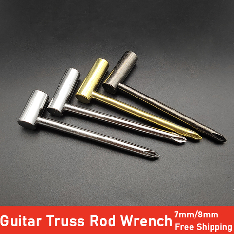 7mm 8mm 5/16'' Hex Guitar Truss Rod Wrench Repair Tool Prs Adjustment Sleeve Electric Guitar Hex Wrench ► Photo 1/6