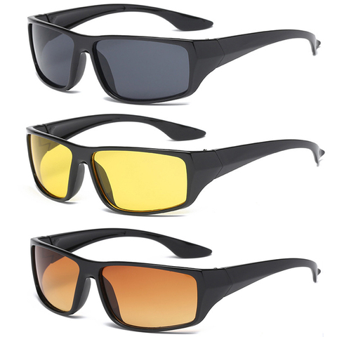 Car Anti-Glare Night Goggles Sunglasses Motorcycle Driving Glasses Night-Vision Glasses Protective UV400 Drivers Goggles ► Photo 1/6
