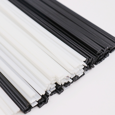 Black/White length 25cm ABS plastic welding rods for car bumper repair tools hot air welder machine gun ► Photo 1/4