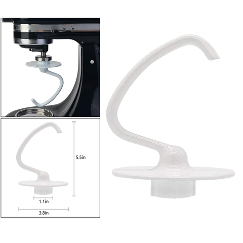 Premium K45DH C Dough Hook Exact for Kitchen-Aid K5SS KSM5 KP50P KPM5 KSM50P KSMC50S KPM50 Stand Mixers ► Photo 1/6