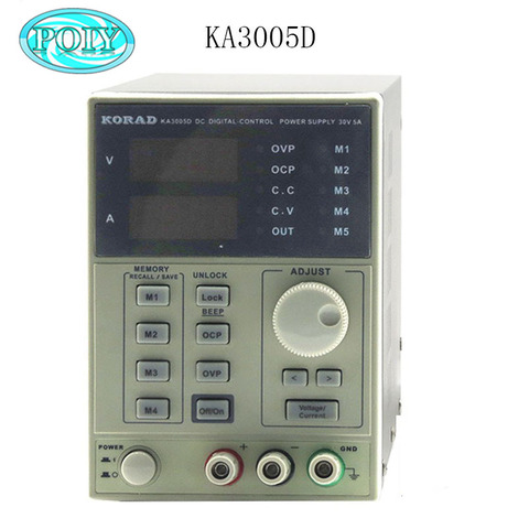 KA3005D High Precision Adjustable Digital DC Power Supply 4Ps mA 30V/5A for Scientific Research Service Laboratory ► Photo 1/5