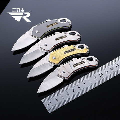 Sanrenmu 4077 Pocket EDC Survival Tools Mini Folding Knife with Bottle Opener Wrench for Camping Hiking and Travel ► Photo 1/5