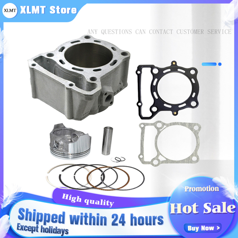 Motorcycle Engine Parts For KAWASAKI KLX250 KLX300 KLX 250 KLX 300 Air Cylinder Block & Piston Kit & Head & Base Gasket Kit ► Photo 1/6