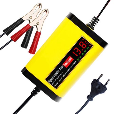 New 12V 2A Car Auto Battery Charger LED Display 220V EU US Smart Automotive Truck Motorcycle Car Charger For 12V 12AH 14AH 20AH ► Photo 1/6