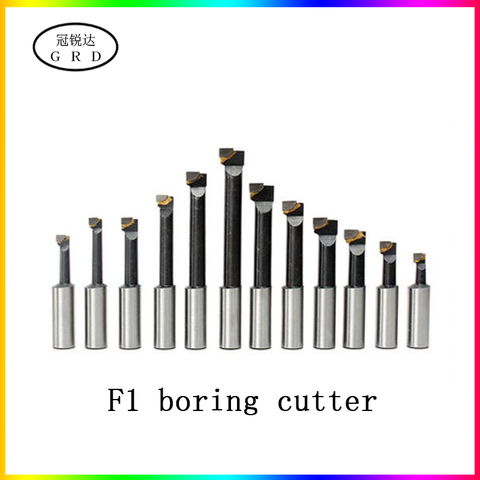 F1 boring cutter 50mm 75mm 100mm 6pcs 9pcs 12pcs/set Welding boring tool bar boring machine MT 2inch 3inch 4inch boring cutter ► Photo 1/5