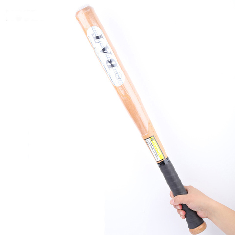 Wood Baseball Bat 53cm 63cm 73cm 83cm Hardball wooden baseball Bats ► Photo 1/6