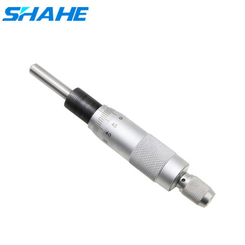 Micrometer Heads 0-25mm Accuracy 0.01mm Flat Measuring Tool  Type Thread Knurled Adjustment Knob Micrometer Head ► Photo 1/6