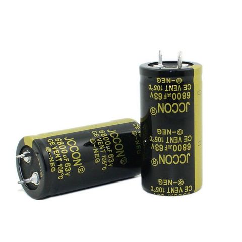 63V 6800uF 25x50 Aluminum Electrolytic Capacitor High Frequency Low impedance ► Photo 1/6