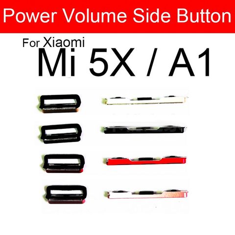 Power Volume Side Button Flex Cable For Xiaomi Mi 5X A1 Power Volume Up And Down Side Key Button Replacement Repair Parts ► Photo 1/5