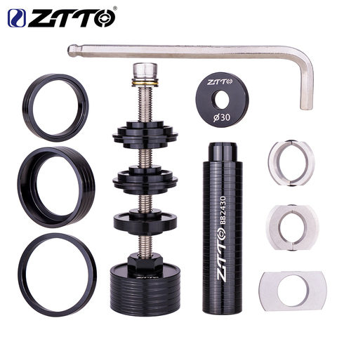 ZTTO MTB Bicycle Bottom Bracket Bearing Remove Install Tool Road Bike BB Press Fit 24mm 30mm BB86 BB30 BB92 PF30 Repair Kits ► Photo 1/6