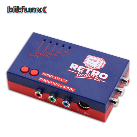 Bitfunx RetroScaler2x A/V to HDMI Converter and Line-doubler for Retro Game Consoles PS2/N64/NES/SEGA Dreamcast/Saturn/MD1/MD2 ► Photo 1/6