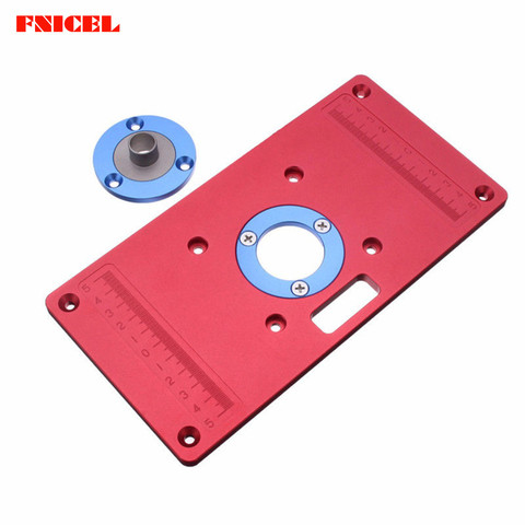 High Quality Universal Router Table Insert Plate For DIY Woodworking Wood Router Trimmer Models Engraving Machine ► Photo 1/6