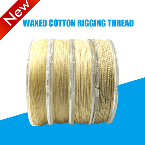 Waxed cotton Rigging Thread Choice of Colour/Size Model Boat Fittings ► Photo 1/6