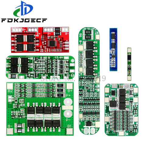 1S 2S 3S 4S 5S 6S 3A 15A 20A 30A Li-ion Lithium Battery 18650 Charger PCB BMS Protection Board For Drill Motor Lipo Cell Module ► Photo 1/6