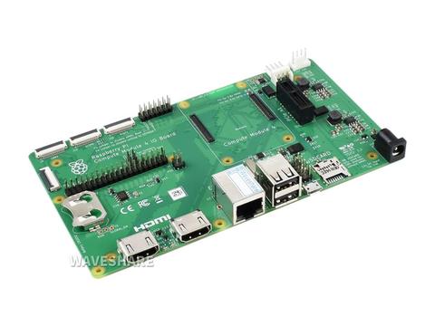 Raspberry Pi Compute Module 4 IO Board, BCM2711, a Development Platform for CM4 ► Photo 1/6