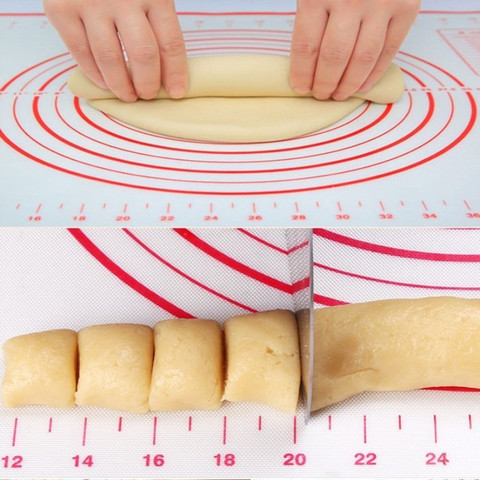 Junejour Silicone Baking Mat With Scale Rolling Dough Pad Kneading Dough Mat Non Stick Pastry Oven Liner Bakeware Accessories ► Photo 1/6