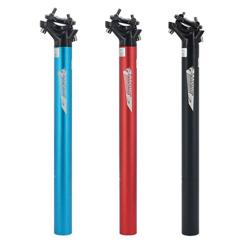 Bicycle seatpost 27.2mm 30.4mm 30.9mm 31.6mm MTB seat tube 400mm high strength Aluminum alloy saddle pole bike Accessories parts ► Photo 1/6