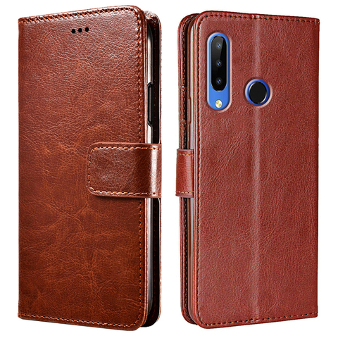 Business Leather Flip book Cases For Doogee N20 6.3