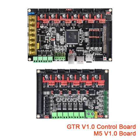 BIGTREETECH GTR V1.0 32 Bit Control Board M5 V1.0 Motherboard 3D Printer Parts TMC2208 TMC2209 UART VS Duet 2 Wifi SKR V1.4 PRO ► Photo 1/6