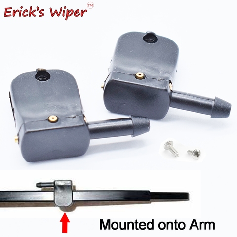 Erick's Wiper 2Pcs/set Universal Washer Nozzle Spray Jet For Mercedes-Benz Vito W638 Sprinter Mounted onto Wiper Arm ► Photo 1/6