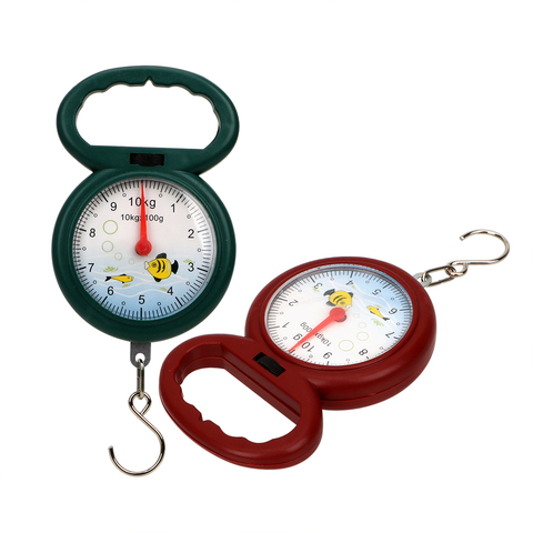 NICEYARD Weighing Scales Mini 10kg for Fishing Pocket Luggage Pointer Hook Hanging Scales Portable ► Photo 1/6