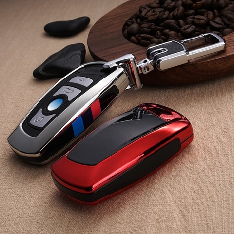 Car Keychain For BMW Key Case F30 F10 For Bmw F30 F20 for bmw X3 X4 Series Car Key Cover Leather Key Wallet Car Styling ► Photo 1/6