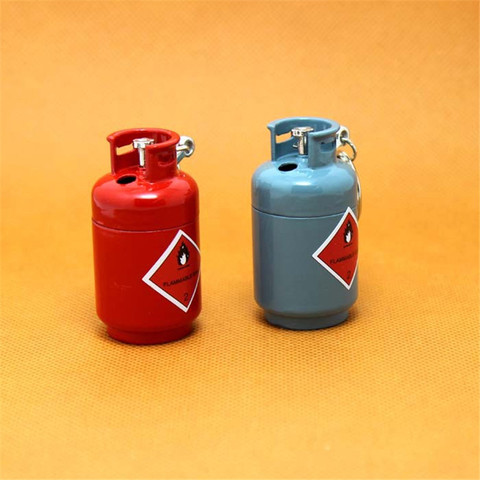 2022 Creative Compact Jet Butane Gasoline Gas tank lighter ► Photo 1/3