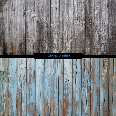 Photo Studio 55X86cm 2sides printing grey wood black blue color Photography Background for Camera Photo ► Photo 1/5