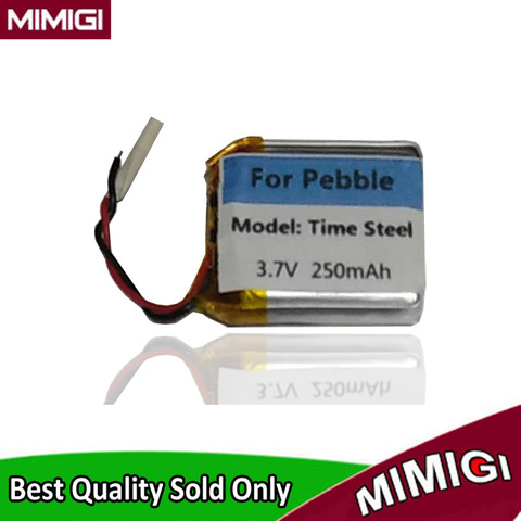 Brand New OEM 250mAh Battery For Pebble Time Steel Smart Watch Batterie Accumulator AKKU ( Compatible with  SP551923AE ) ► Photo 1/3