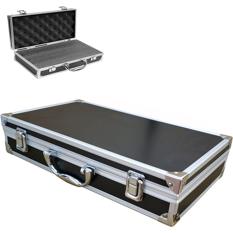 360x200x75mm Portable Aluminum Toolbox equipment Instrument case Outdoor box Storage Tool Box with Pre-cut sponge Lining ► Photo 1/6